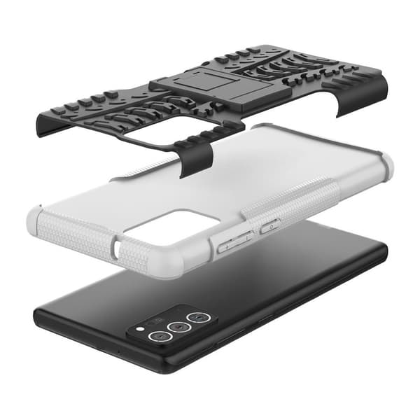 Offroad deksel - Samsung Galaxy Note 20 - Hvit White