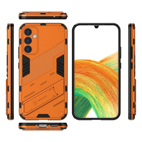 Iskunkestävä hybridikotelo Samsung Galaxy A34 5G - Oranssi Orange