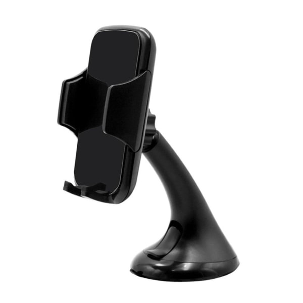 Universal curved style rotatable phone mount holder Svart d797