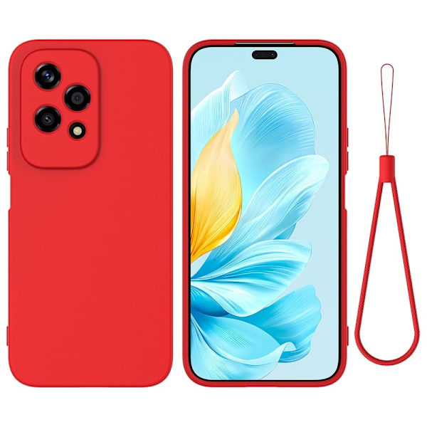 Matte Liquid Honor 200 Lite silikone cover - Rød Red