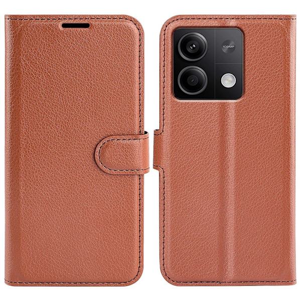 Classic Xiaomi Redmi Note 13 fodral - Brun Brun