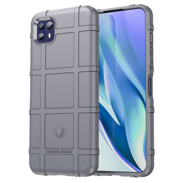 Rugged Shield Suojakotelo Motorola Moto G50 5G - Harmaa Silver grey