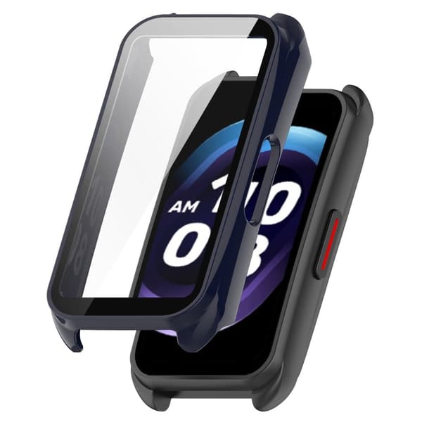 Keep B4 protective cover with tempered glass - Dark Blue Blå