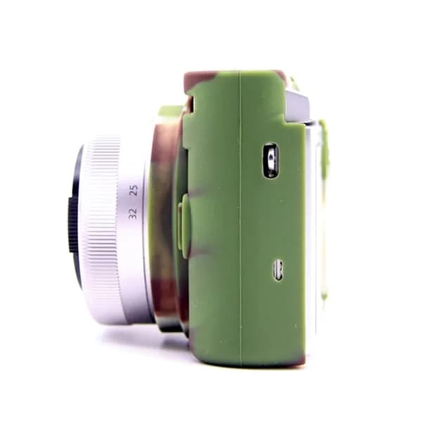 Panasonic Lumix DC-GF10 / GF9 silikondeksel - Kamuflasje Green