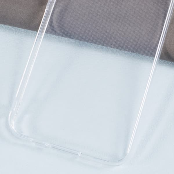 Tunt genomskinligt Samsung Galaxy A55 skal Transparent
