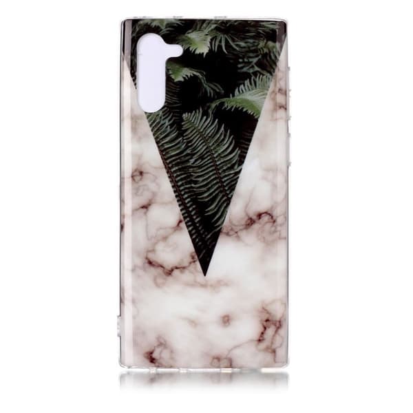 Marble Samsung Galaxy Note 10 deksel - løvmønster marmor Green