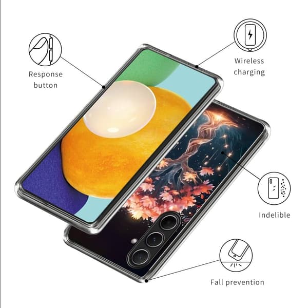 Vibe Samsung Galaxy A56 -kansi - Unelma-Puu Pink