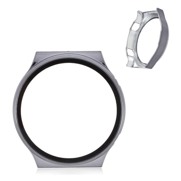 Huawei Watch GT 2 Pro stilfuld ramme med hærdet glas - Grå Silver grey