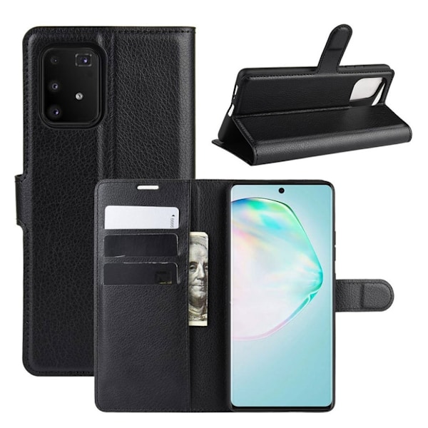 Classic Samsung Galaxy S10 Lite etui - Sort Black
