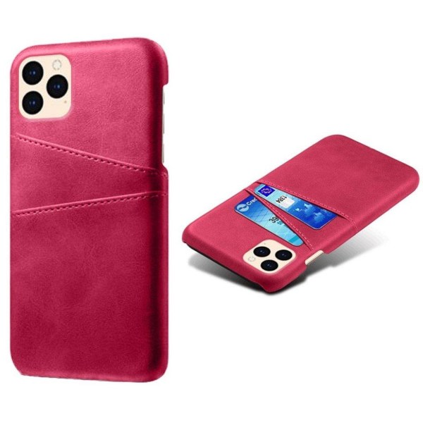 Dual Card case - iPhone 12 / 12 Pro - Rose Pink