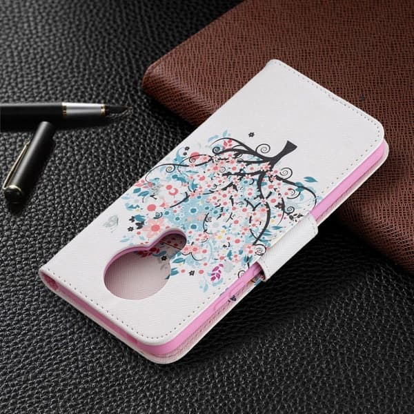 Wonderland Nokia 3.4 flip kuoret - Puu Green