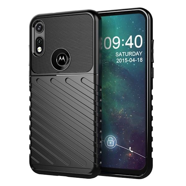Thunder Motorola Moto E (2020) etui - sort Black
