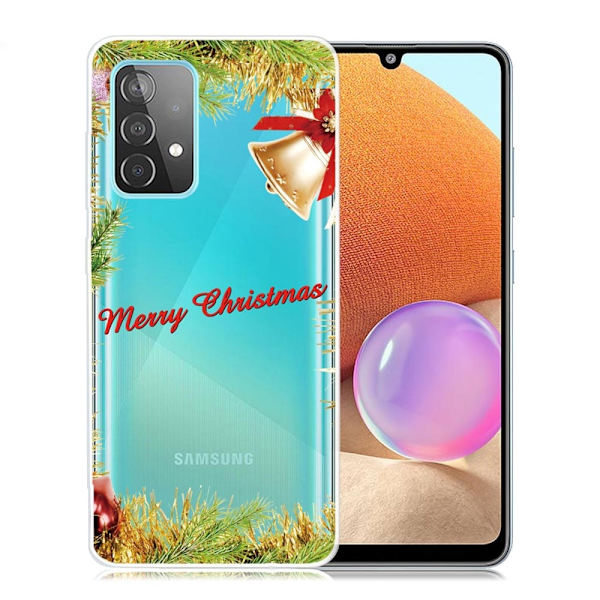Juleveske til Samsung Galaxy A32 - Juleklokke Multicolor