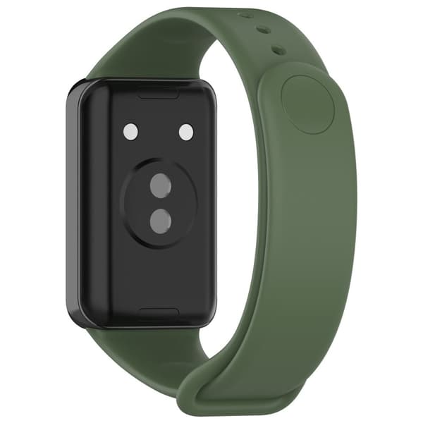 Honor Band 9 Klockarmband Mjukt flexibelt justerbart handledsband - Mörkgrön Grön