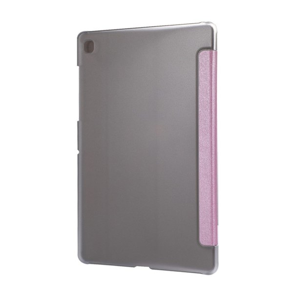 Samsung Galaxy Tab A7 10.4 (2020) silk tri-fold läder flip fodral - rosa Rosa