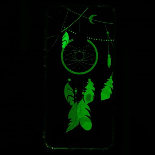 Huawei Y7 2019 Selvlysende Etui - Drømmefanger Multicolor