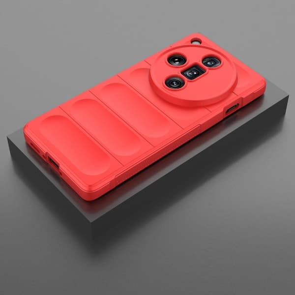 Blødt grebsformet Oppo Find X7 Ultra cover - Rød Red
