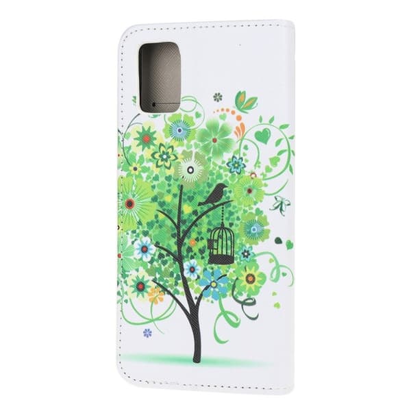 Wonderland Samsung Galaxy A31 Etui - Grønt Træ Multicolor