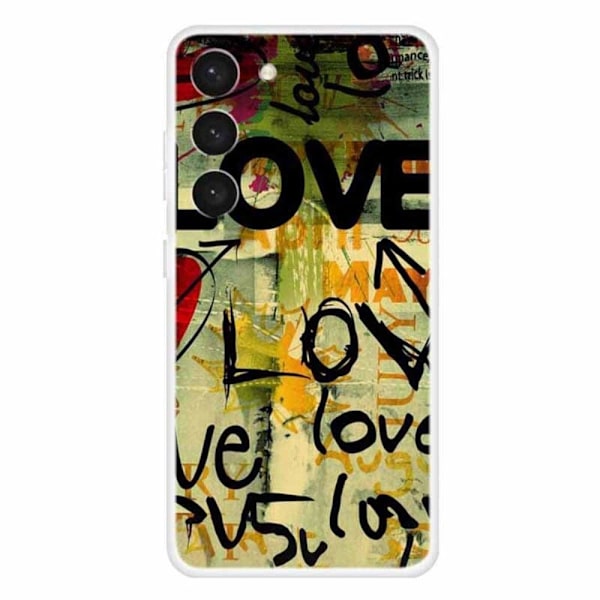 Deco Samsung Galaxy S23 skal - Kärlek Brun