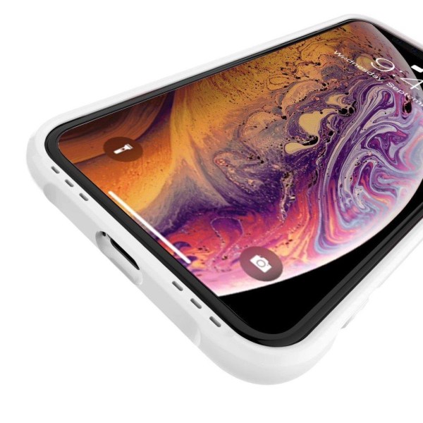 LEEU DESIGN iPhone XS iskunvaimennuskotelo - Valkoinen White