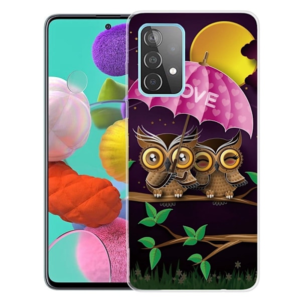 Deco Samsung Galaxy A23 kotelot - Pöllö Pari Multicolor