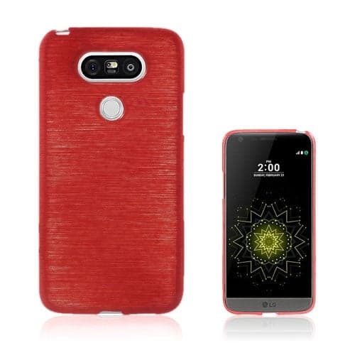 Bremer LG G5 TPU Deksel - Rød Red