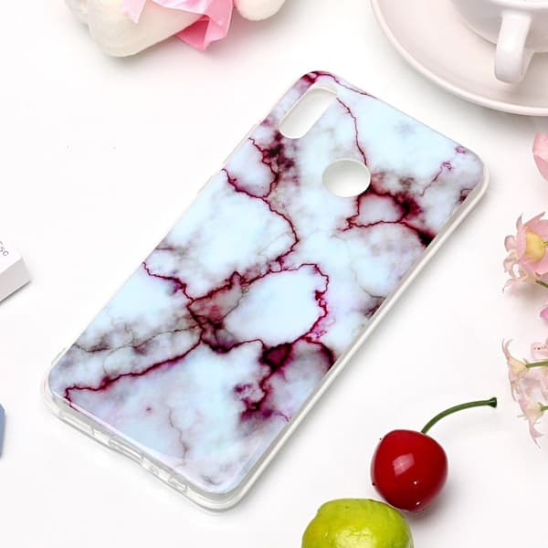 Marble Honor 8X deksel - Rose / Hvit Pink