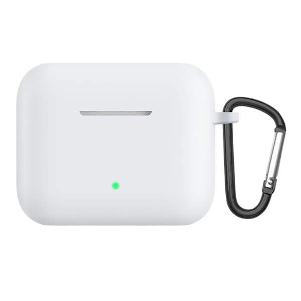 Honor Earbuds X2 silikonfodral med karbinhake - Vit Vit