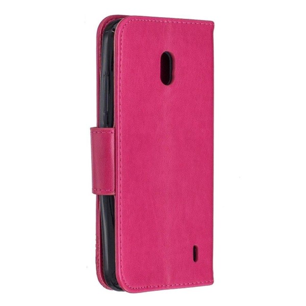 Butterfly Nokia 2.2 etui - Rose Pink