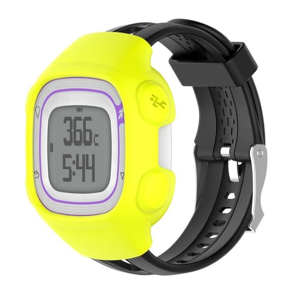 Garmin Forerunner 15 / 10 skyddsskal silikon skyddande - Gul Gul