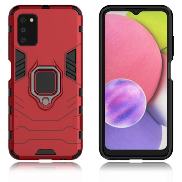 Ring Guard etui - Samsung Galaxy A03s - Rød Red