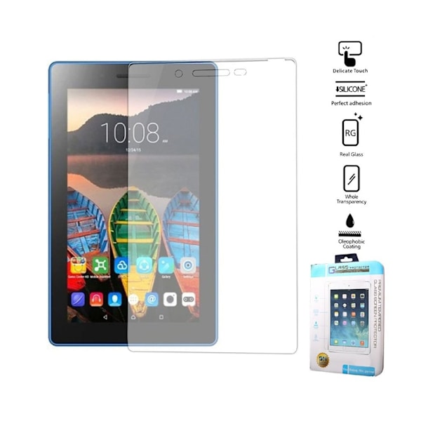 0.3mm Klar Skärmskydd i Härdat Glas till Lenovo Tab 3 A7-10F Transparent