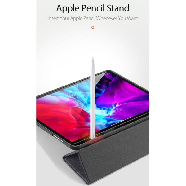 Dux Ducis Domo Apple iPad Pro 12.9 (2020) (Med Apple Pencil Hold Black