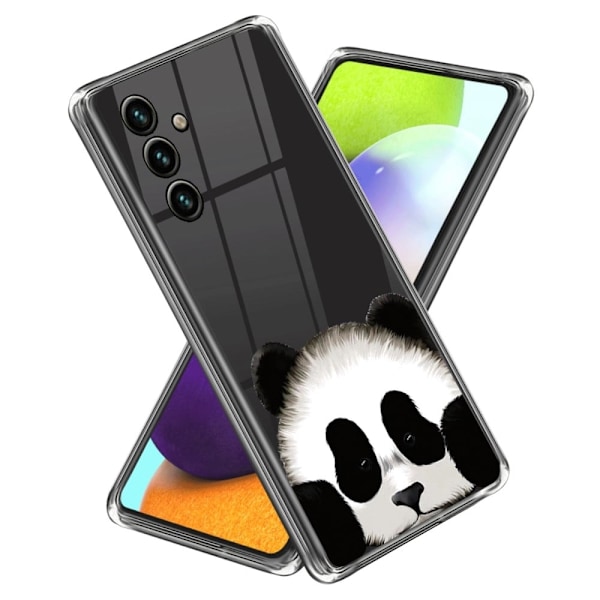 Deco Samsung Galaxy A54 Etui - Sød Panda White