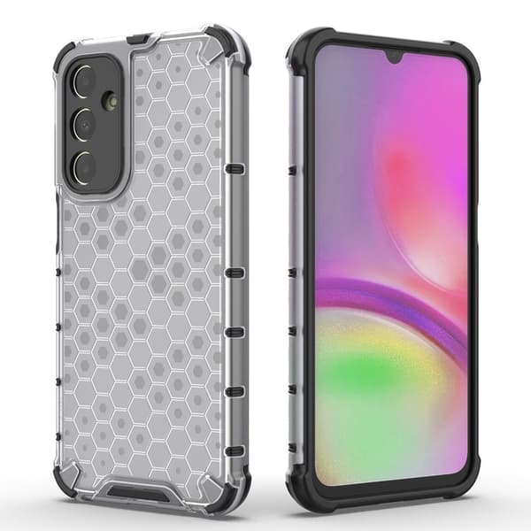 Bofink Honeycomb Samsung Galaxy A25 kotelot - Harmaa Silver grey