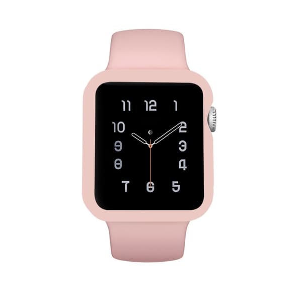 Apple Watch Series 5 44mm holdbart bumper frame - Lyserød Pink