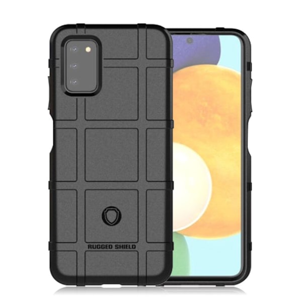 Rugged Shield Suojakotelo Samsung Galaxy A03s - Musta Black