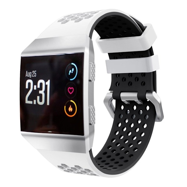Fitbit Ionic kaksivärinen ranneke - Valkoinen / Musta White