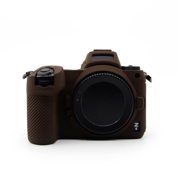 Nikon Z6 / Z7 enkelt silikonskydd - Kaffe Brun