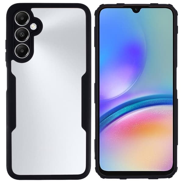 Samsung Galaxy A05s hållbart akrylskydd - Svart Svart