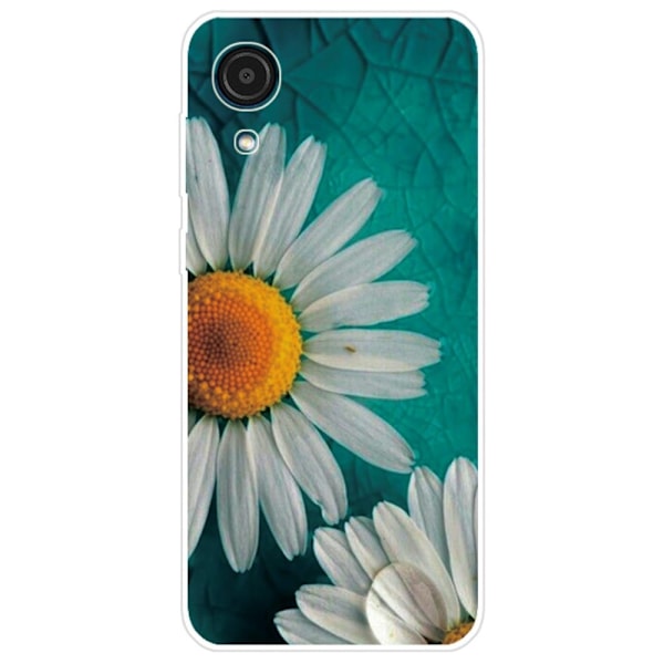 Deco Samsung Galaxy A03 Core Etui - Margueritter Multicolor