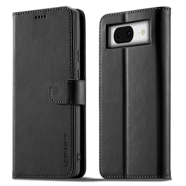 LC.IMEEKE Google Pixel 8A flip etui - Svart Black