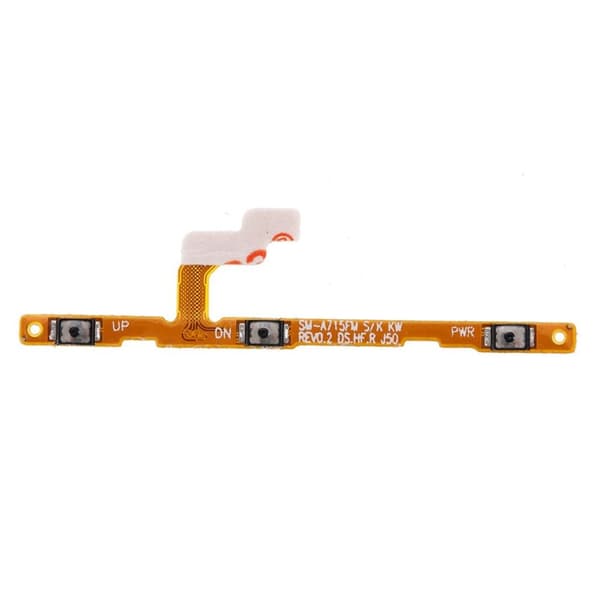 Samsung Galaxy A71 OEM flexkabel til tænd/sluk- og lydstyrkeknapper Black