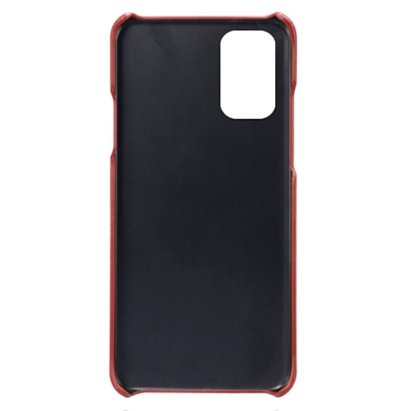 Dual Card case OnePlus 9R - Rød Red