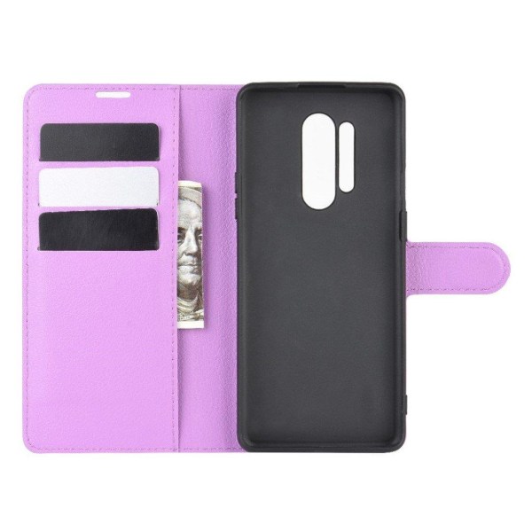 Classic OnePlus 8 Pro flip etui - Lilla Purple