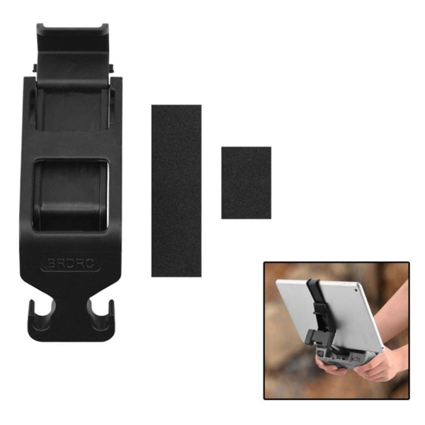 DJI Mavic Air 2 remote controller bracket extension mount Black