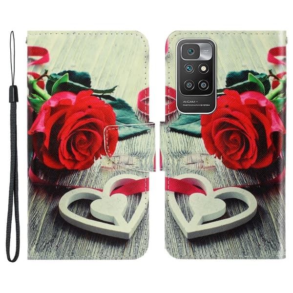 Wonderland Xiaomi Redmi 10 Prime / Redmi 10 Flippetui - Rose Multicolor
