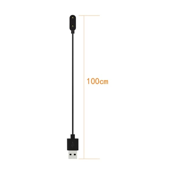Oppo Band 2 USB magnetisk laddningskabel - Svart Svart