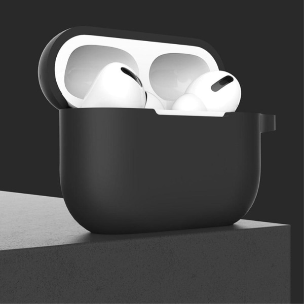 AirPods Pro 2 silikonikotelo soljella - Vaaleanvioletti Purple