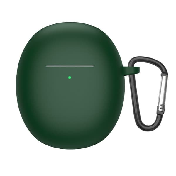 Oppo Enco R silikonfodral med spänne - Svartaktig Grön Grön